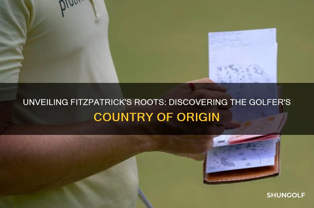 what country is fitzpatrick the golfer from