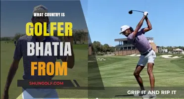 Who is the golfer Bhatia and where is he from?