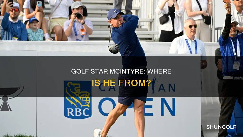 what country is golfer mcintyre from
