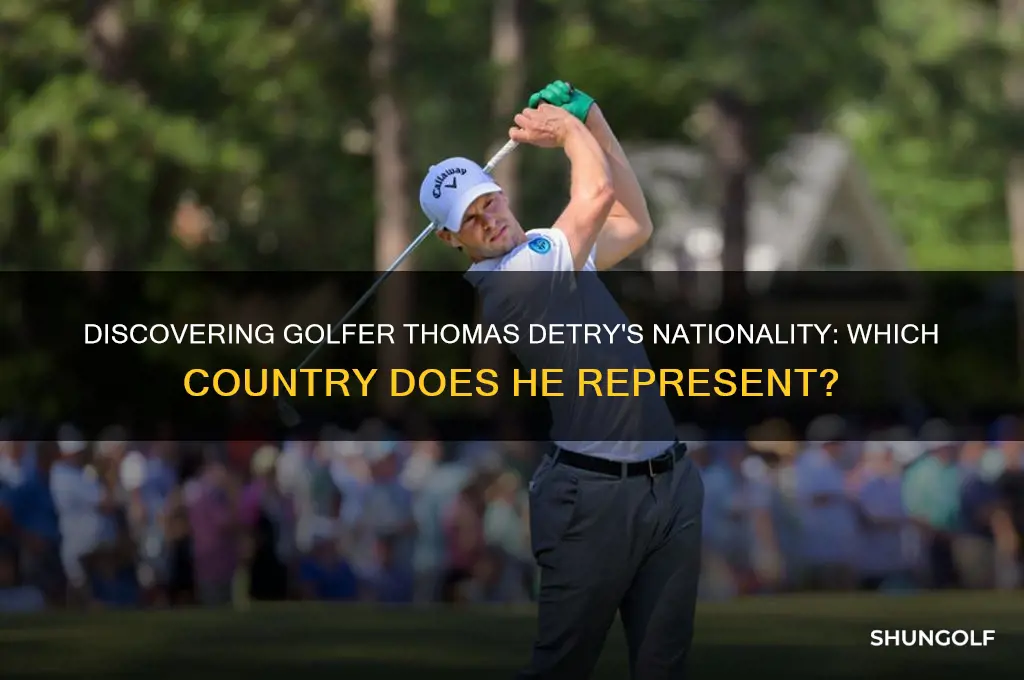what country is golfer thomas detry from