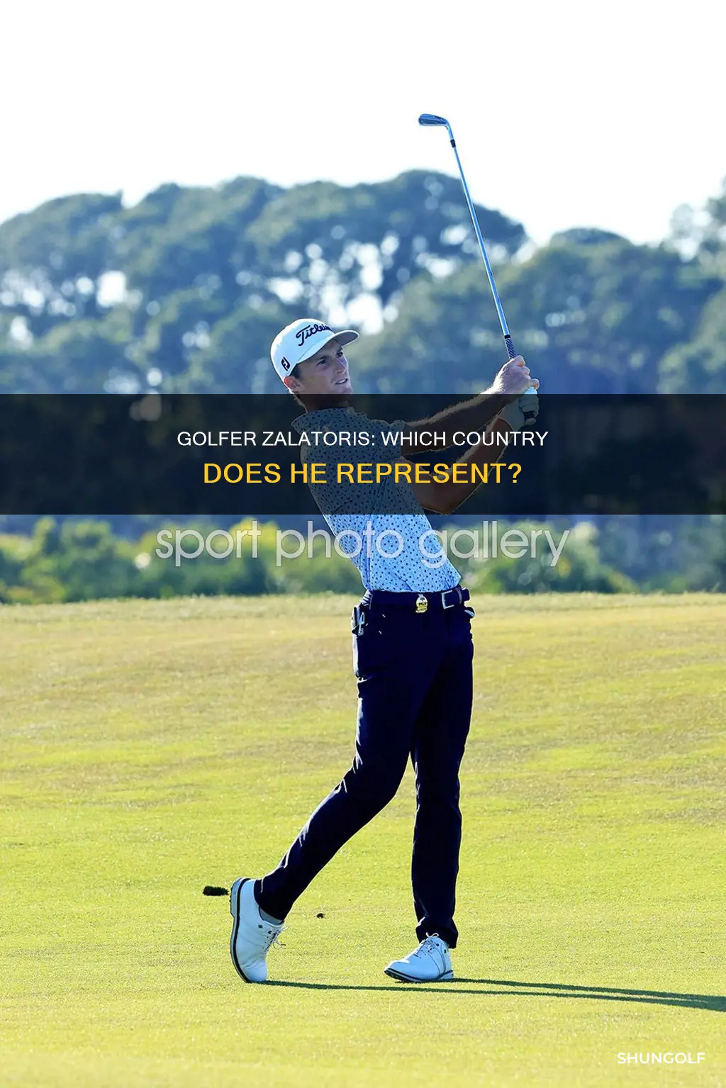 what country is golfer zalatoris from
