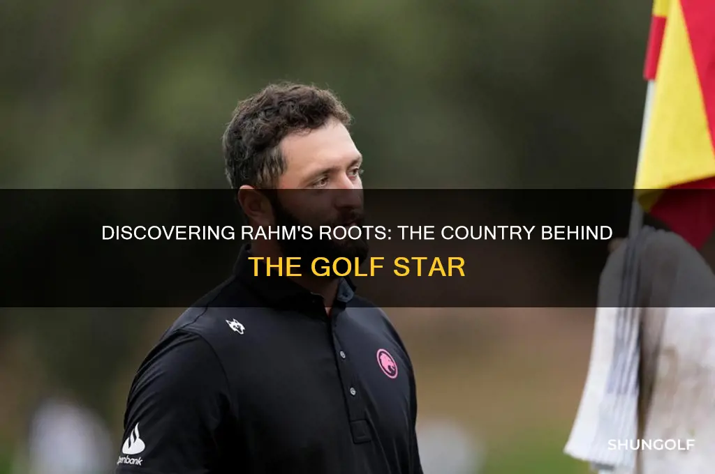 what country is rahm the golfer from