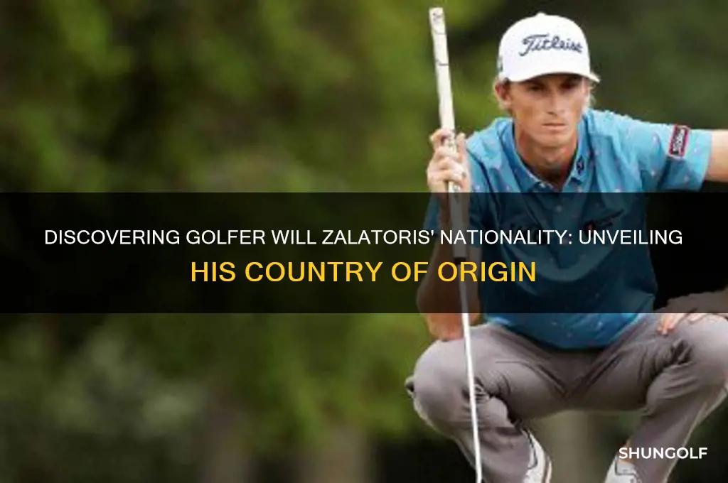 what country is the golfer zalatoris from