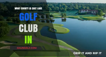 Discovering East Lake Golf Club's County Location: A Quick Guide