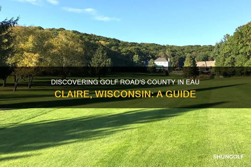 what county is golf road eau claire