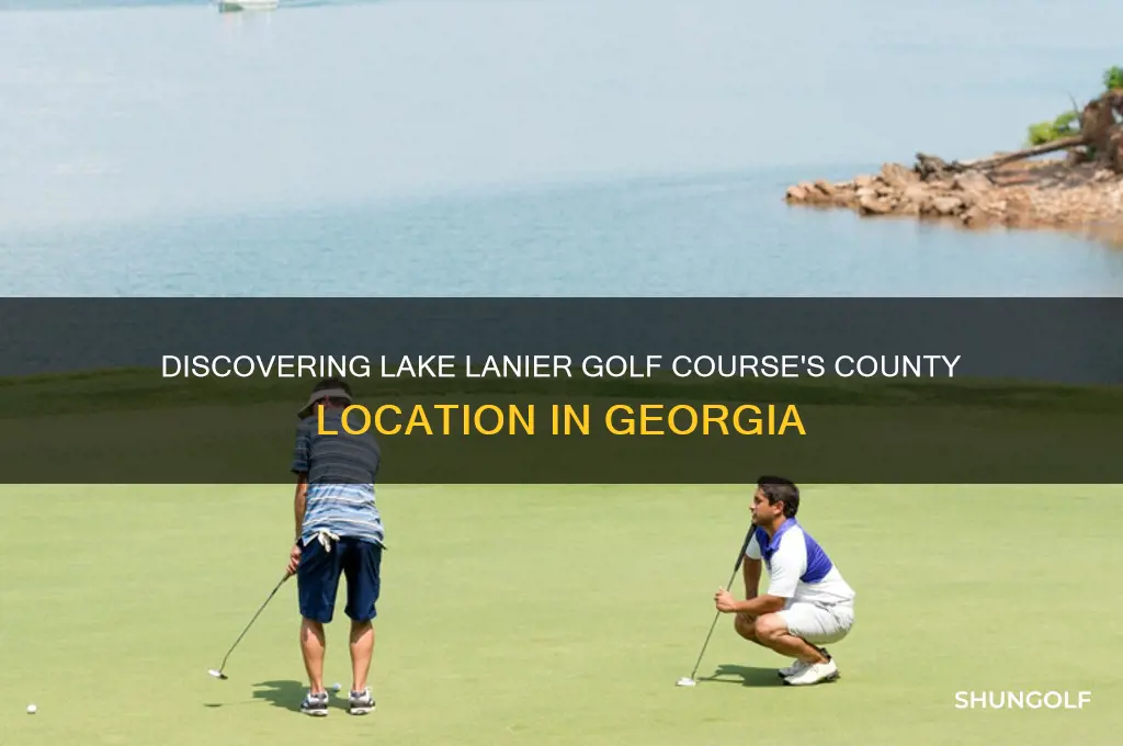 what county is lake lanier golf course