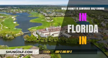 Discovering Sawgrass Golf Course's County Location in Florida