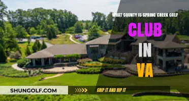 Discovering Spring Creek Golf Club's County Location in Virginia