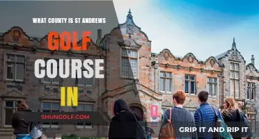 Discovering St Andrews Golf Course's County Location in Scotland
