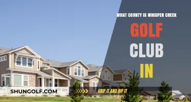 Whisper Creek Golf Club's County Location: A Quick Guide