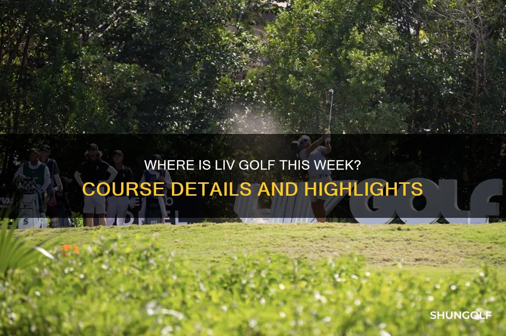 what course is liv golf at this week