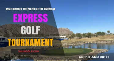 Exploring the Courses Played at The American Express Golf Tournament