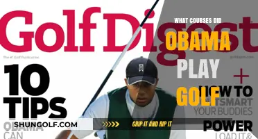 Obama's Golf Courses: A Look at His Favorite Greens and Fairways