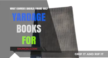 Top Courses for Custom Golf Yardage Books: A Strategic Guide