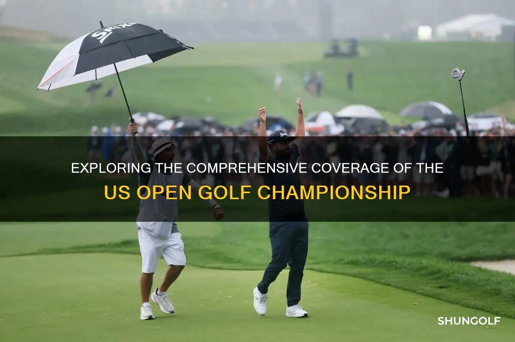 what covers the us open golf