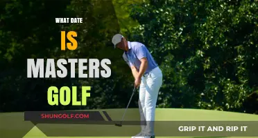 When is the Masters Golf Tournament?