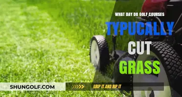 When Do Golf Courses Mow Greens and Fairways?
