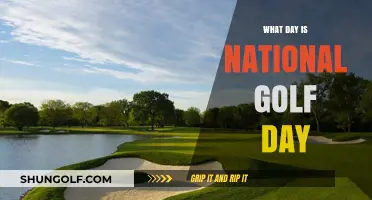 Golfers' Special Day: National Golf Day