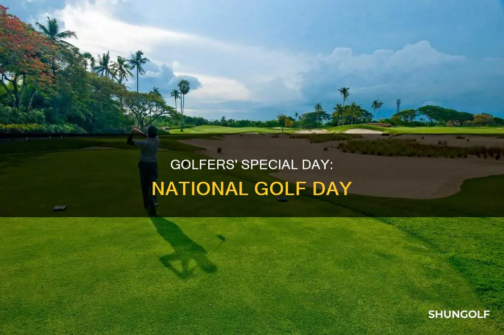 what day is national golf day