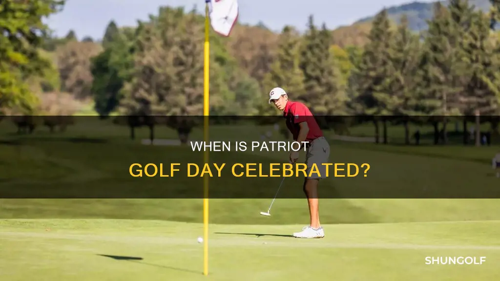 what day is patriot golf day