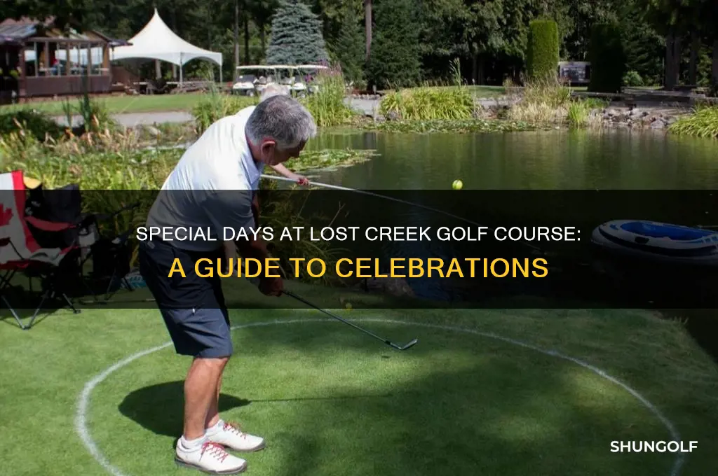 what day is special at lost creek golf course