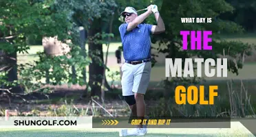 Golf Match Days: When to Watch and Play