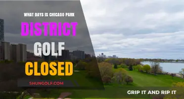 Chicago Park District Golf Course Closure Days: A Complete Guide