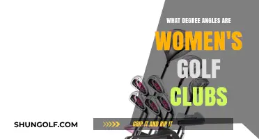 Women's Golf Clubs: Understanding the Optimal Degree Angles for Performance
