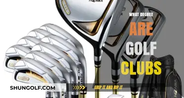 Understanding Golf Club Degrees: A Comprehensive Guide to Loft Angles