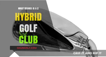 Understanding the Loft and Degree of a 2 Hybrid Golf Club
