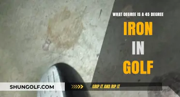 Understanding the 45-Degree Golf Iron: Loft, Use, and Benefits