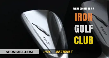 Understanding the Loft and Degree of a 7 Iron Golf Club
