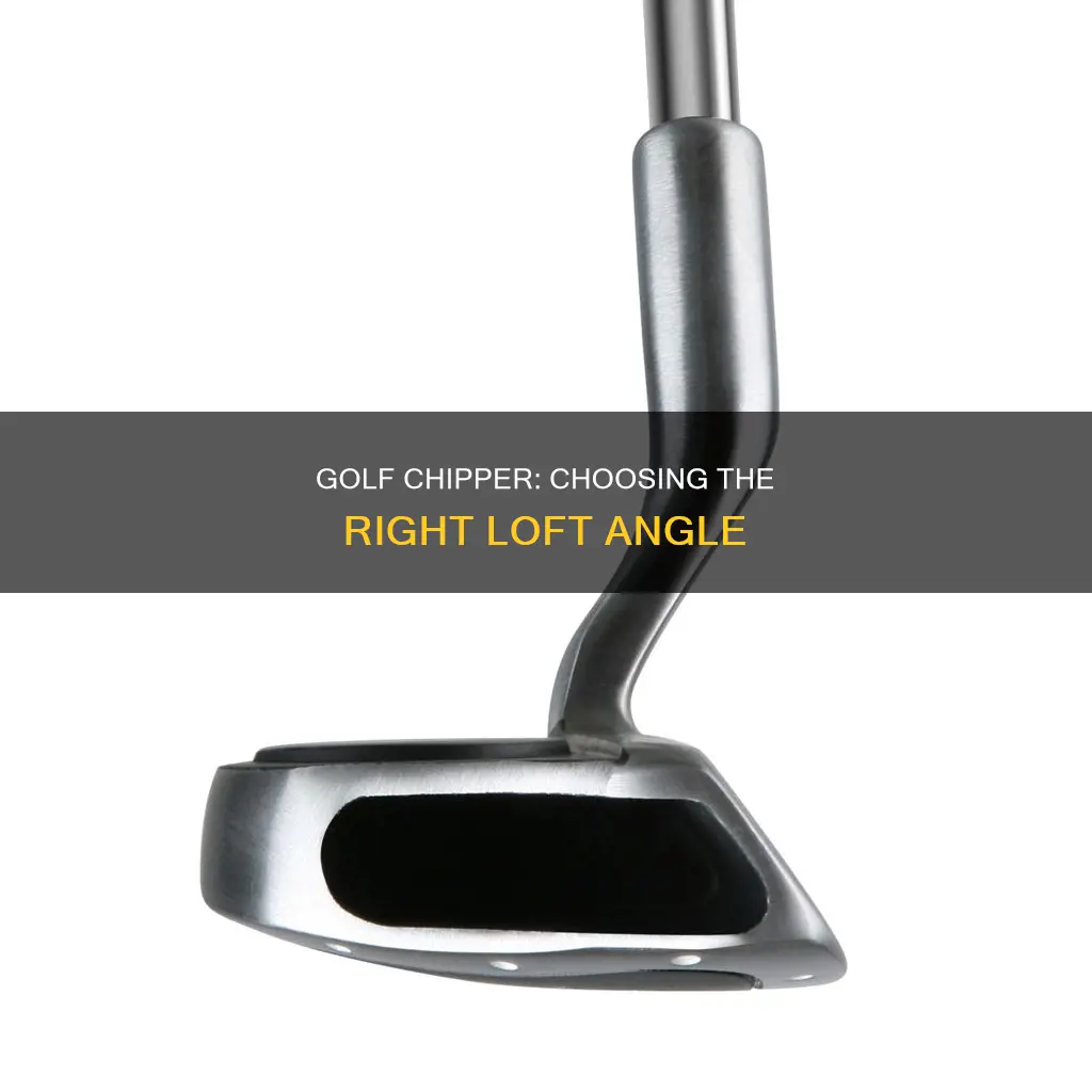what degree is a golf chipper