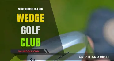Understanding the Degree of a Lob Wedge Golf Club