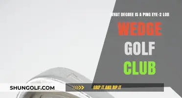 Ping Eye-2 Lob Wedge Golf Club: Understanding Its Loft Degree