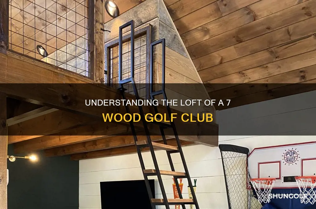 what degree loft is a 7 wood golf club