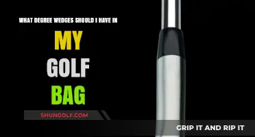 Essential Golf Bag Wedges: A Guide to Degree Selection