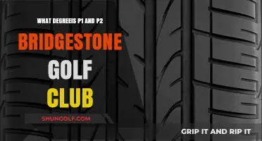 Understanding Bridgestone Golf Club P1 and P2 Degrees