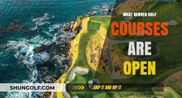 Denver Golf Courses Open Now: Your Guide to Tee Times