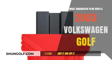 2003 Volkswagen Golf Diagnostic Plug: Identifying the Correct Connector