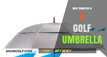 Golf Umbrella Diameter: What's the Standard Size?