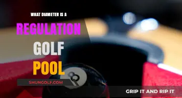 Standard Golf Pool Diameter: What Size Meets Official Regulations?