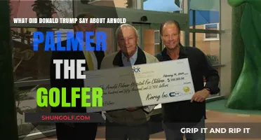 Trump's Unexpected Remarks About Golf Legend Arnold Palmer Revealed