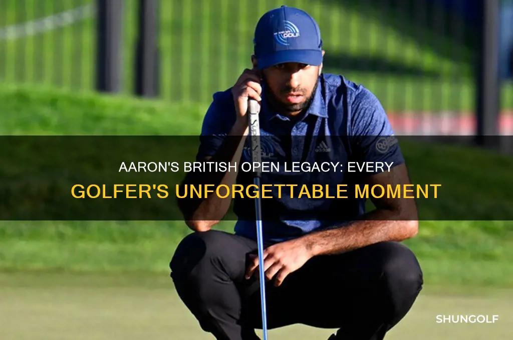what did every golfer aaron at the british open