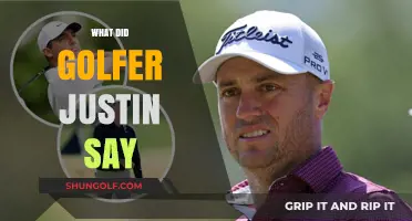 Justin's Latest Golf Confession: What Did He Say?