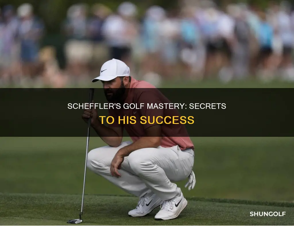 what did golfer scheffler do