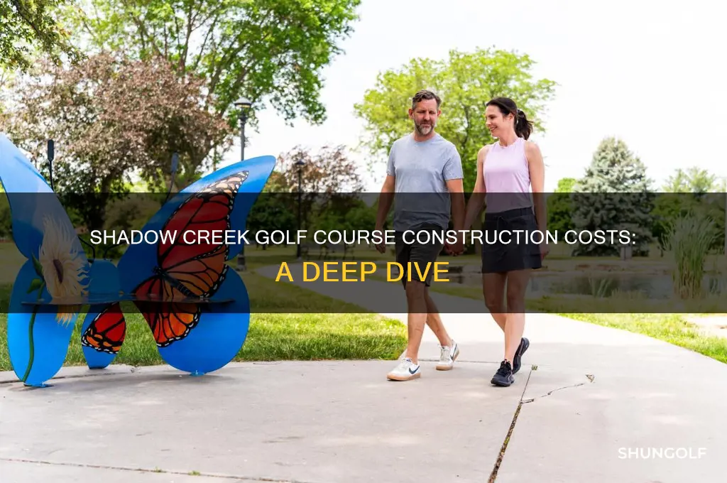 what did it cost to build shadow creek golf course