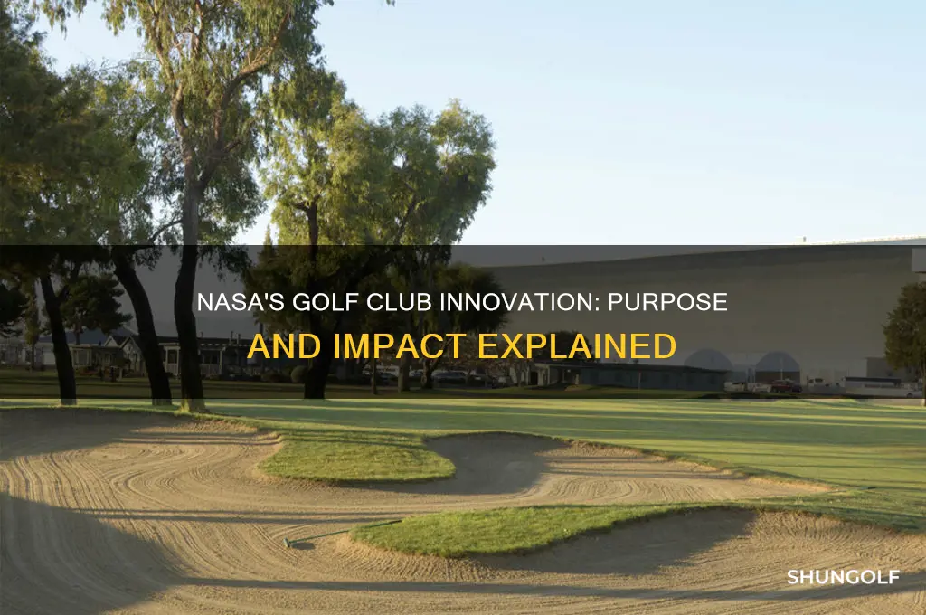 what did nasa create the golf club for