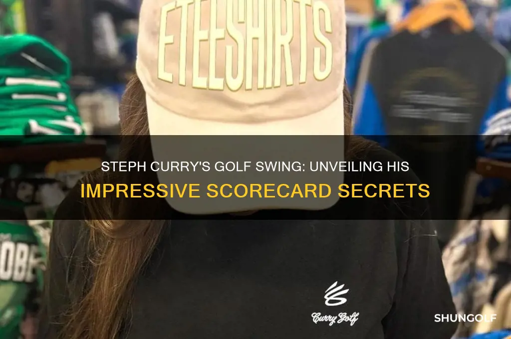 what did steph curry shoot in golf