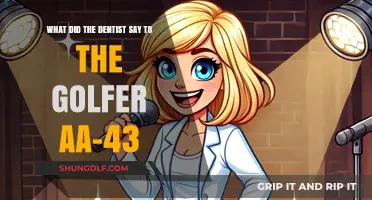 Dentist's Joke to Golfer: The Hilarious AA-43 Story Revealed